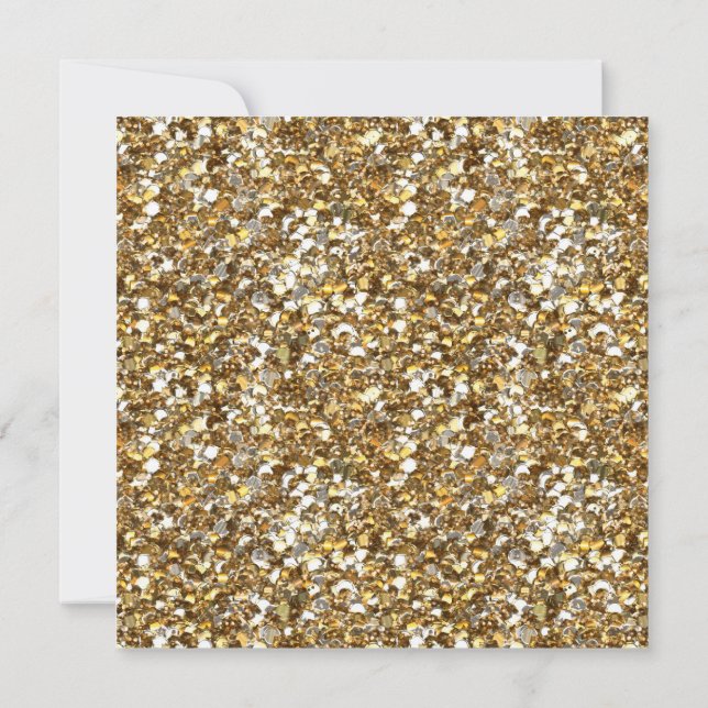 Convites Mans Dourados Com Idade Até A 50ª Festa de anivers (Verso)