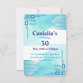 Convites Mantendo-O Teal