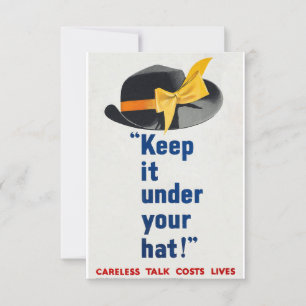 CONVITES MANTENHA-O SOB O SEU CHAPÉU - VIDA DOS PERDERES DE