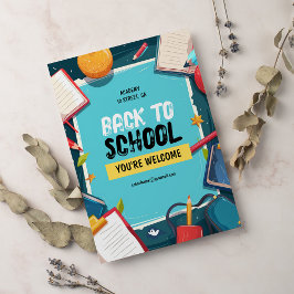 Convites Mão Retirada na Poster da escola