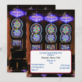 Convites Máquinas De Slot Que O Casino Pensava Festa de ani