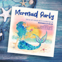 Mar de Mermaid | Festa de solteira de praia tropic