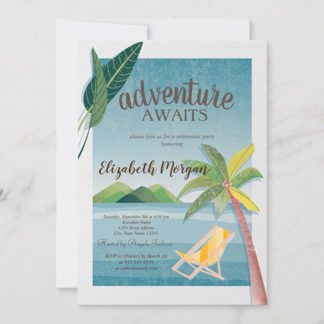 Convites Mar,Palm,Montanha,Presidente do Partido da Reforma (Frente)