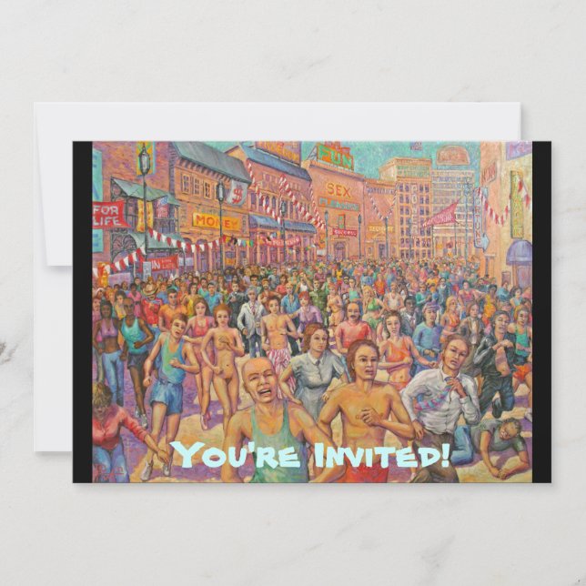 Convites Maratona, você é convidado! (Frente)