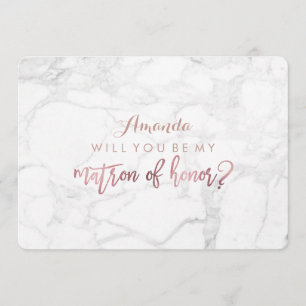 Convites Marble/Faux Rosa Dourado... Você Será A Matéria?