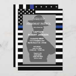 Convites Marca de Patrulha Rodoviária - Parte de Reforma da