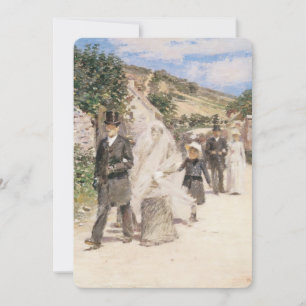 Convites Marcha Nupcial de Robinson, Arte Impressionista
