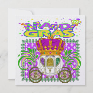 Convites Mardi Gras - Seu Evento Real - SRF