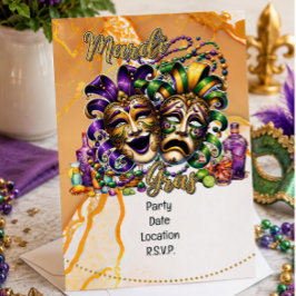Convites Mardigras