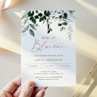 MAREE Greenery Baby In Bloom Chá de fraldas