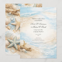 Marés Eternas Água Costeira Aquarela Casamento na 