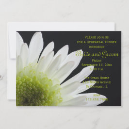 Convites Margarida Branca no Janto de Ensaio de Casamento N