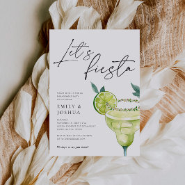 Convites Margarita Festa de noivado Fiesta Mexicana