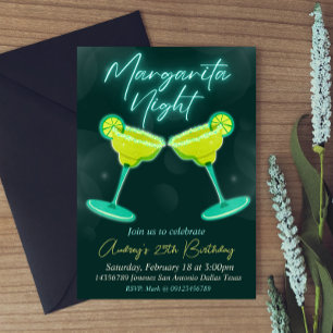 Convites Margarita Night