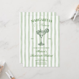 Convites Margaritas and lime Bridal shower