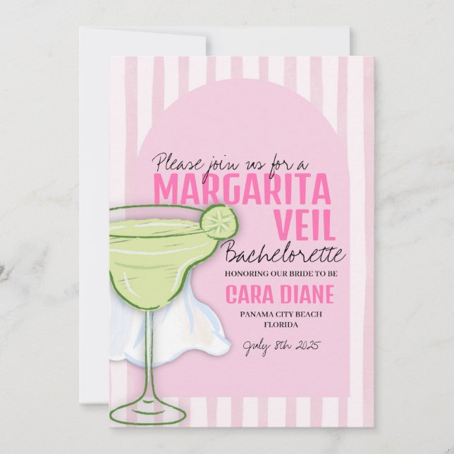 Convites Margartia Veil (Frente)