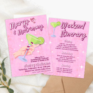 Convites Margs e Matrimônio - Fim de Semana da Noiva