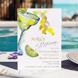 Convites Margs & Matrimony Bachelorette Weekend Itinerário