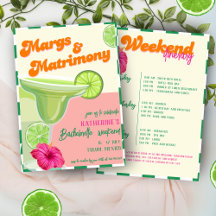 Margs & Matrimony Bachelorette Weekend Itinerário