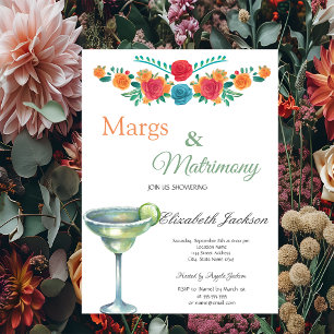 Convites Margs & Matrimony  Chá de Noiva Margarita 