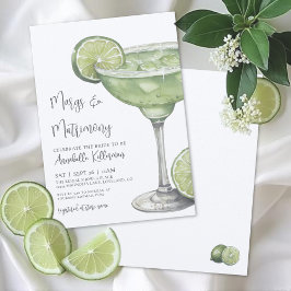Convites Margs & Matrimony Margarita Bridal Shower