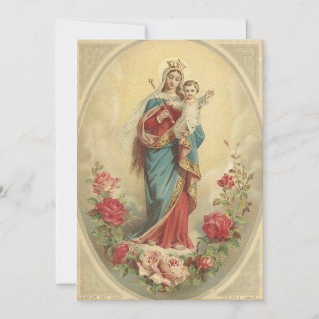 Convites Maria, Auxílio dos Cristãos (Frente)