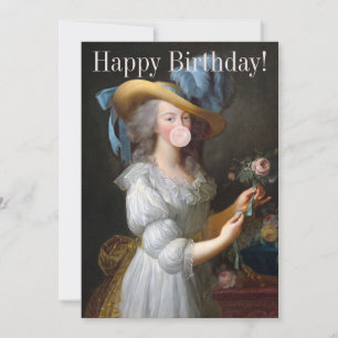 Convites Marie Antoinette Blowball goma