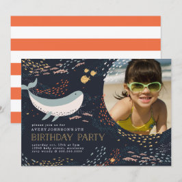 Convites Marine Life Birthday