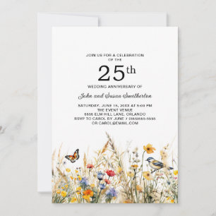 Convites Marinheiros selvagens Aves Borboletas 25