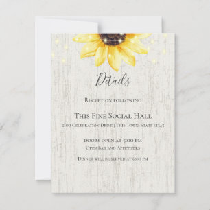 Convites Marinho Azul Girassol e Luzes Russas Casamento Inv