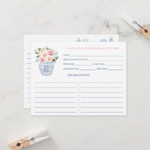 Convites Marinho bonito E Noiva Rosa E Placa De Receita De 