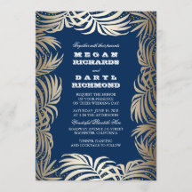 Marinho - Casamento Dourado com Palm Leaf Beach