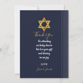 Convites Marinho e Ouro Estrela do obrigado David