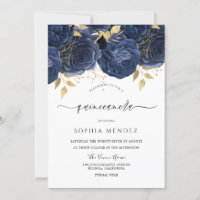 Marinhos Românticos Partido Elegante Quinceanera I