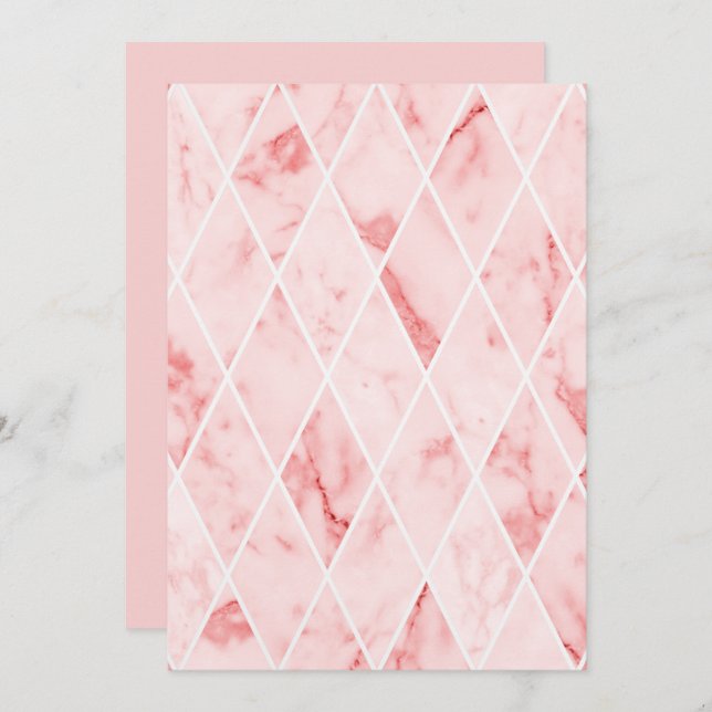 Convites mármore (Frente/Verso)