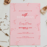 Convites Martini branco desenhado martini 60ª Festa de aniv<br><div class="desc">Este convite de aniversário branco é perfeito para uma 60ª festa de aniversário com borda retrorreflectora desenhada à mão. Para personalização mais avançada deste design, por exemplo, alteração do layout, da fonte ou do tamanho do texto, clique no botão "PERSONALIZAR" acima. Por favor, entre em contato comigo para qualquer pergunta!...</div>