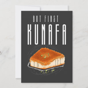Convites Mas Primeiro Knafeh Kunafa Kunafeh AI Gerou ك ن ا