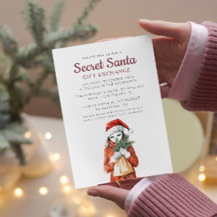 Convites Máscara Anônima I Papais noeis Secretos Festa de N