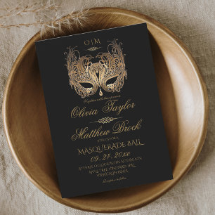 Convites Mascarada Ball Wedding