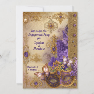 Convites Mascarada Garden Romance | BellaVille Bridal