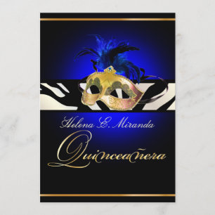 Convites Mascarada PixDezines/Quincenera/cor DIY!!