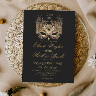Convites Mascarada Wedding