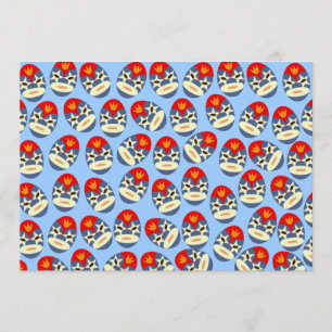 Convites Máscaras Azul Lucha