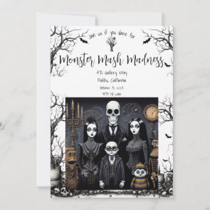 Convites Mash do Monstro do Partido das Bruxas