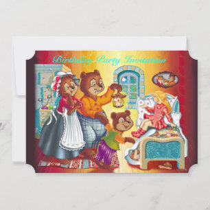 Convites Masha e 3 ursos