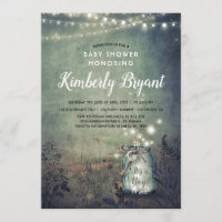 Mason Jar Luz Chá de fraldas Russo de Woodland