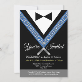Convites Masônicos | Freemason Tuxedo Jewel
