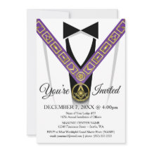 Convites Masônicos Grand Lodge | Freemason