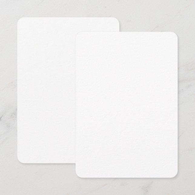 Convites Matte 3,5x5 Personalizados | Cantos Arred (Frente/Verso)