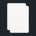 Convites Matte Personalizados 8,89x12,7cm | Cantos<br><div class="desc">Crie Convites Personalizados 3, 5x5 Matte com Cantos Arredondados</div>